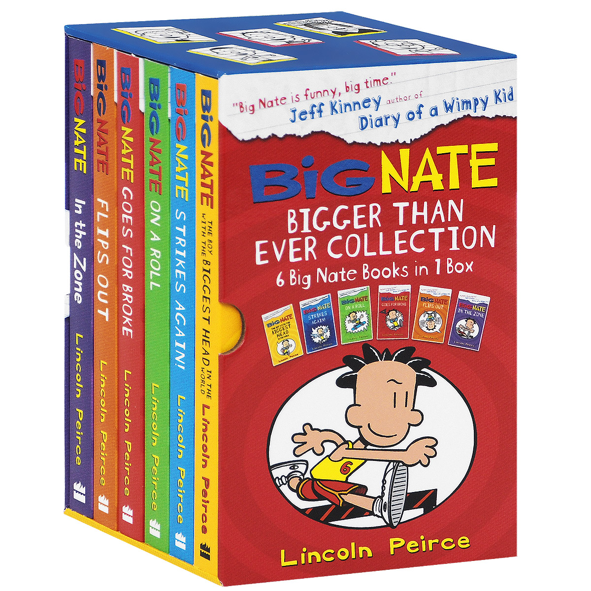 Big Nate: Bigger Than Ever Collection: 6 Big Nate Books in 1 Box
