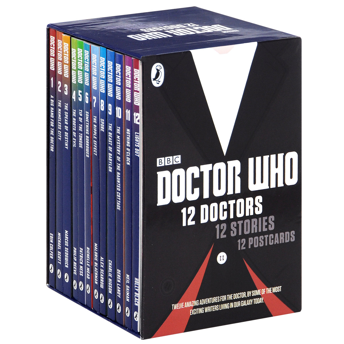 Doctor Who (Slipcase of 12 Books + 12 Postcards)