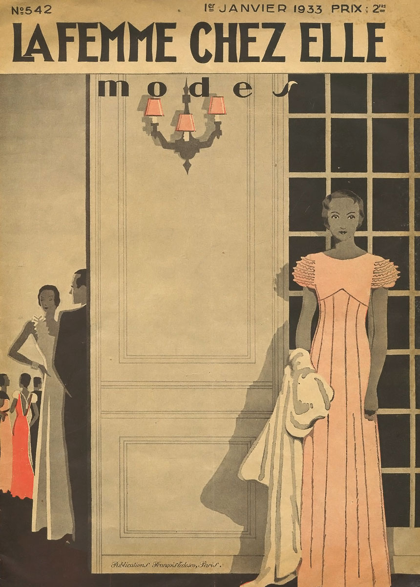 La Femme chez Elle,№ 542, janvier, 1933