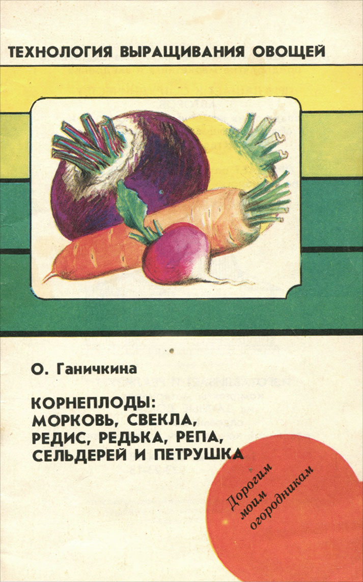 Корнеплоды. Морковь, свекла, редис, редька, репа, сельдерей и петрушка