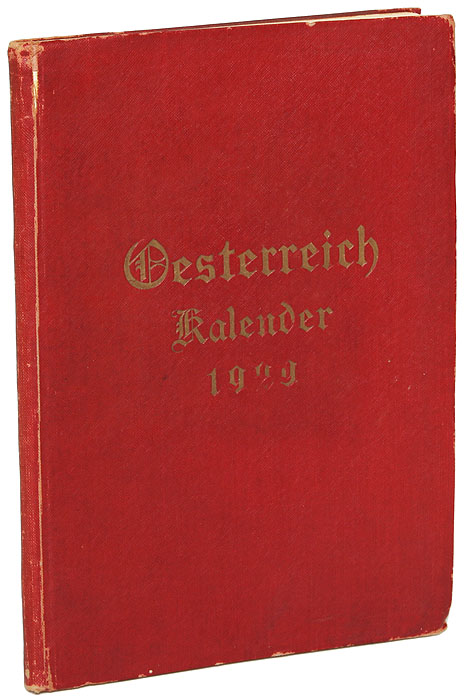Австрийский календарь 1929