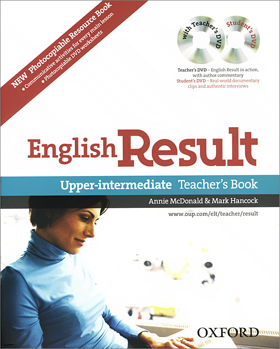 English Result: Upper-intermediate: Teacher's and Photocopiable Resource Book (+ 2 DVD-ROM)