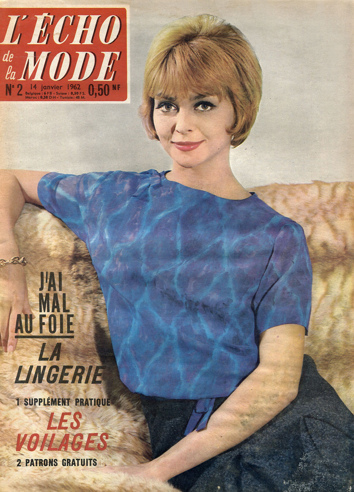 Echo de la mode,№ 2, janvier, 1962