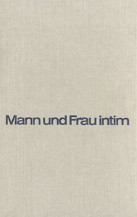 Mann und Frau intim