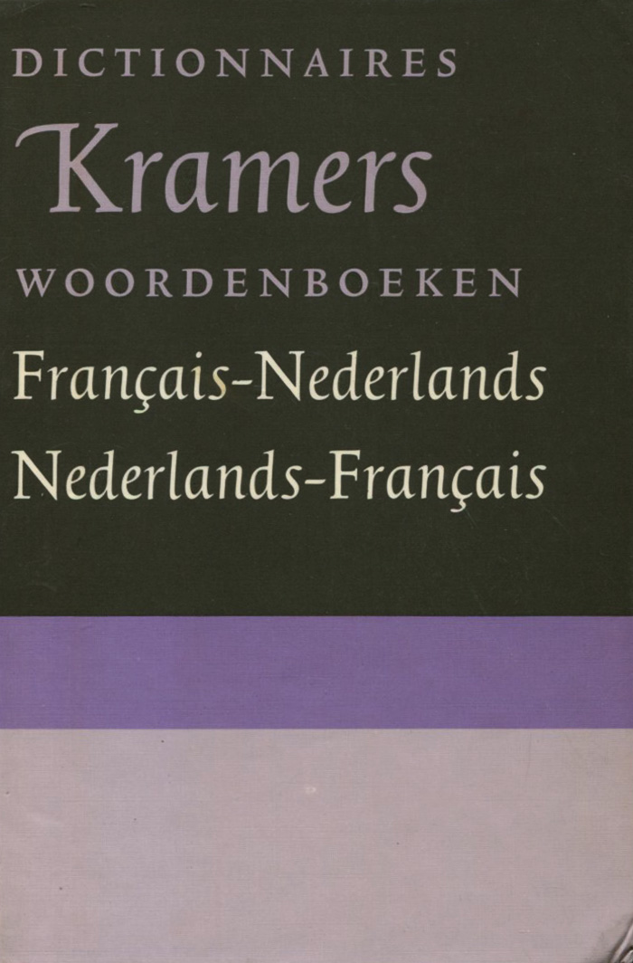 Dictionnaires Kramers woordenboeken. Francais-Nederlands / Nederlands-Francais