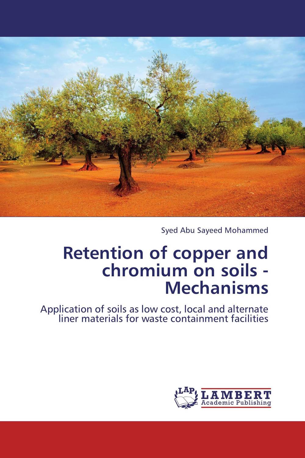 Retention of copper and chromium on soils - Mechanisms