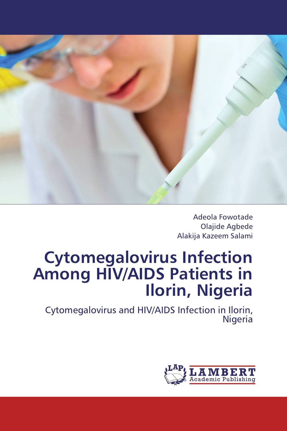 Cytomegalovirus Infection Among HIV/AIDS Patients in Ilorin, Nigeria12296407 Cytomegalovirus Infection Among HIV/AIDS Patients in Ilorin, Nigeria12296407HIV/AIDS is a major public health problem in Sub-Sahara Africa. Cytomegalovirus (CMV) has been found to be a major cause of morbidity and mortality in patients with Acquired Immunodeficiency Syndrome (AIDS). The virus has been reported to enhance HIV replication and accelerate the progression of HIV to AIDS. In Nigeria there is a dearth of information on the prevalence of Cytomegalovirus infection among HIV/AIDS patients. This study was designed to determine the prevalence rate as well as risk factors for CMV infection among HIV/AIDS patients in Ilorin, Nigeria. A cross sectional study was carried out among consecutively recruited HIV sero-positive patients attending the HAART clinic at U.I.T.H, Ilorin between October 2008 to September 2009. A volume of 5 ml blood sample was collected from each consenting participant as well as age and sex matched HIV sero-positive control group . The sera was assayed for CMV IgG/IgM using Enzyme...