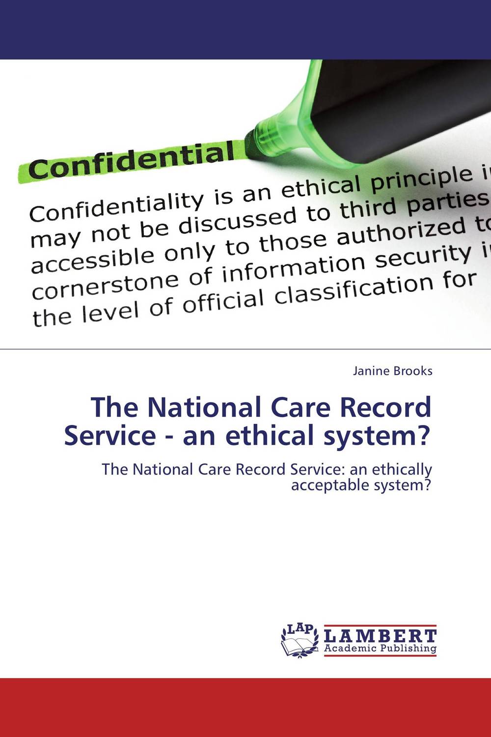 The National Care Record Service - an ethical system?