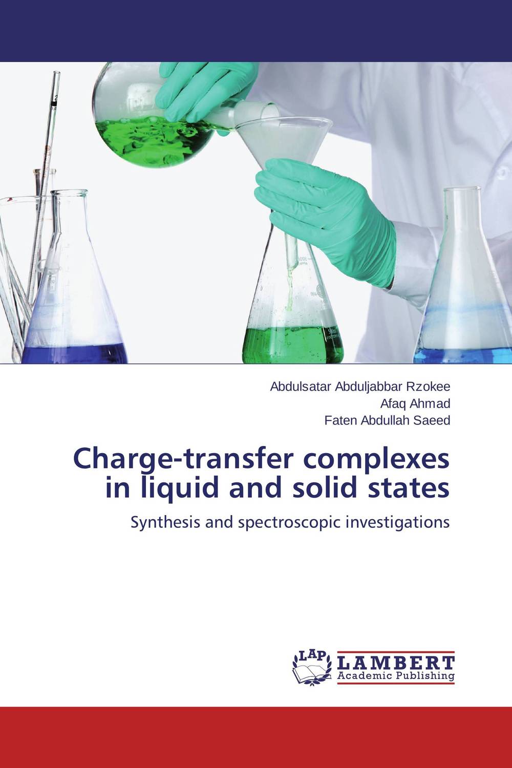 Charge-transfer complexes in liquid and solid states