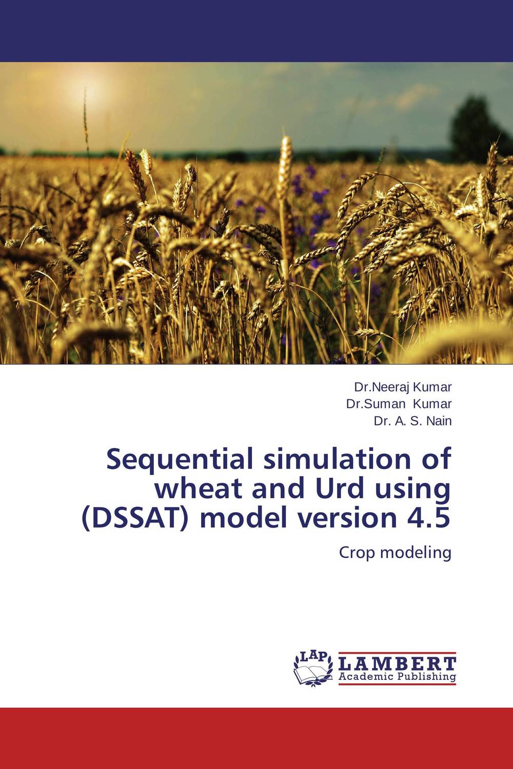 Sequential simulation of wheat and Urd using (DSSAT) model version 4.5