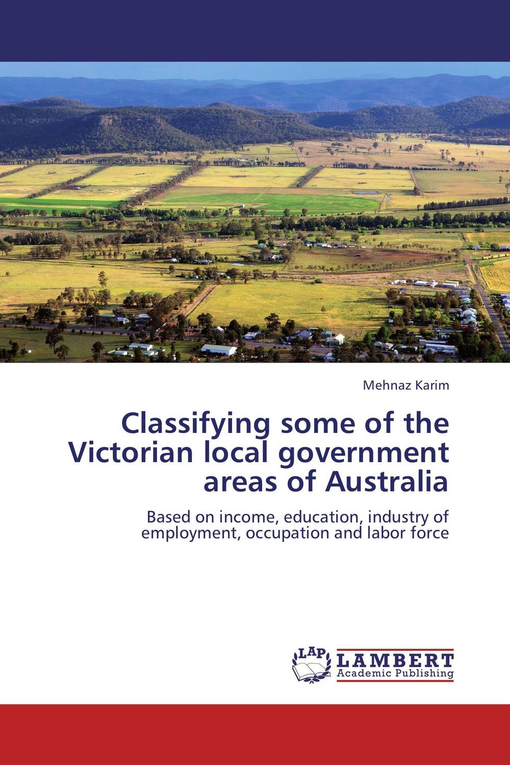 Classifying some of the Victorian local government areas of Australia