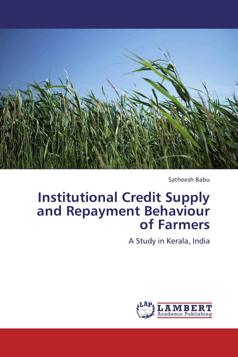 Institutional Credit Supply and Repayment Behaviour of Farmers