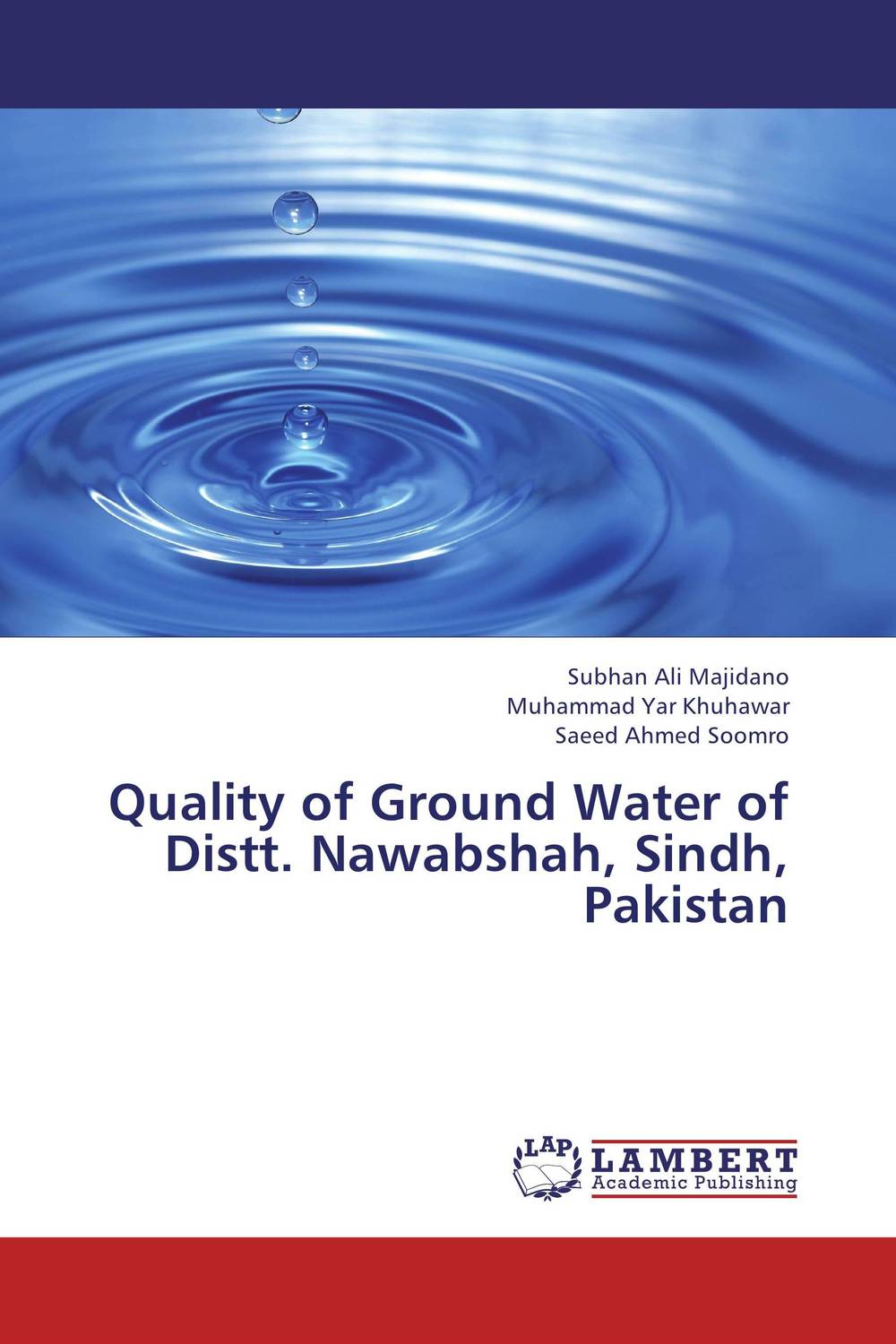 Quality of Ground Water of Distt. Nawabshah, Sindh, Pakistan