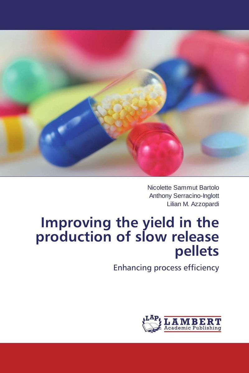 Improving the yield in the production of slow release pellets