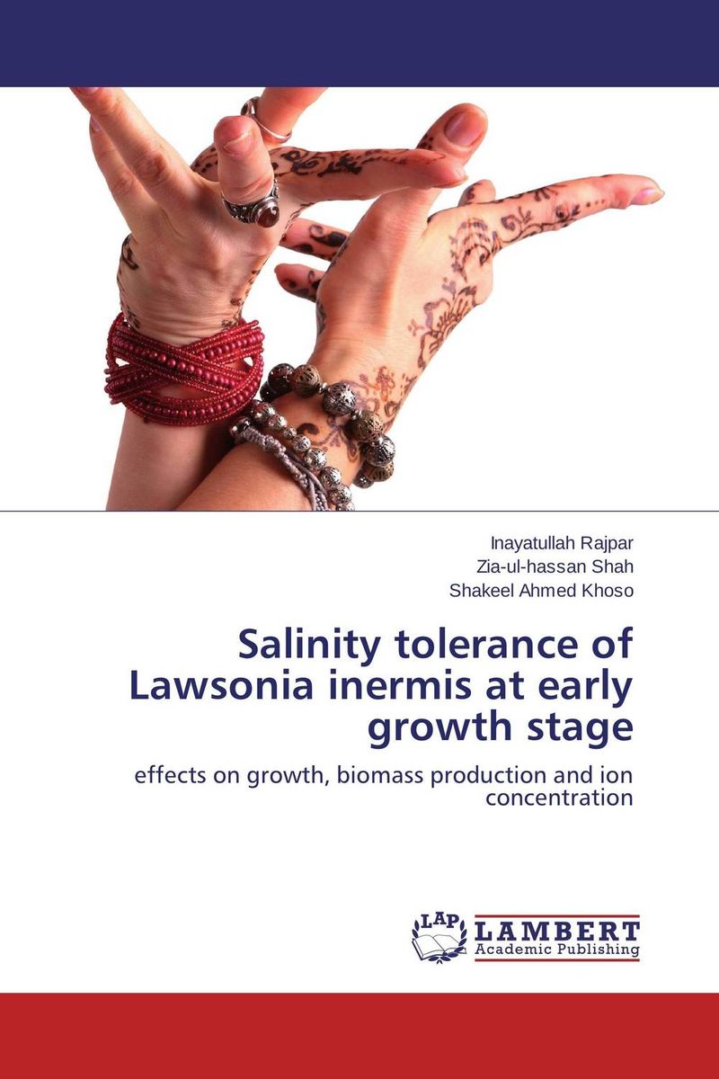 Salinity tolerance of Lawsonia inermis at early growth stage