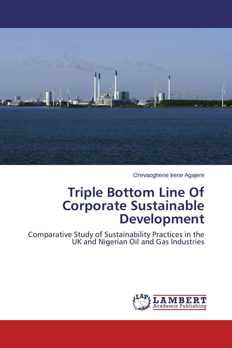 Triple Bottom Line Of Corporate Sustainable Development12296407 Triple Bottom Line Of Corporate Sustainable Development12296407The need for environmental protection has evolved into a call for businesses and the larger society to be financially, socially and environmentally responsible. This concept, largely known as sustainability and has become a major aspect of not only the business world but the academic field also. Researchers have found that sustainability in the form of corporate sustainable development is needed especially in the oil and gas industry. This book looks at how far such companies in that industry have come as regards sustainability. The research is built around what sustainability means, what it used to be, how it has evolved and how oil and gas companies deal with the financial, social and environmental issues surrounding their operations. Employing the triple bottom line principle of sustainable development, this research assesses and analyses the financial, social and environmental performance of companies in the United Kingdom and Nigerian oil and gas industries. Summarily, the...