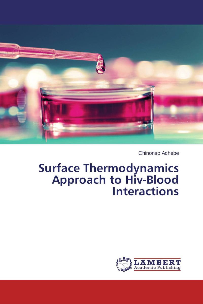 Surface Thermodynamics Approach to Hiv-Blood Interactions