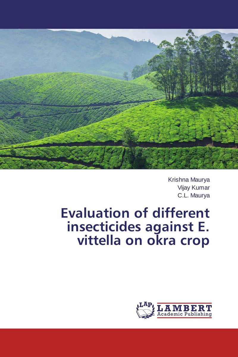 Evaluation of different insecticides against E. vittella on okra crop