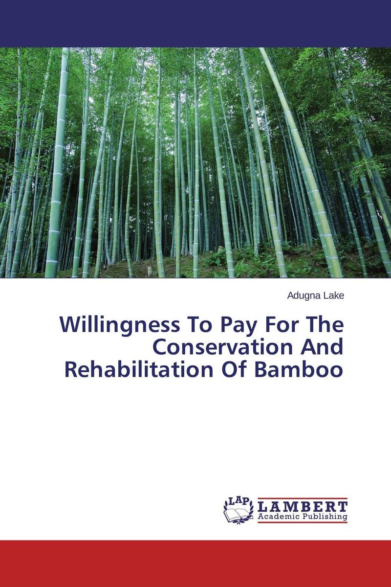 Willingness To Pay For The Conservation And Rehabilitation Of Bamboo12296407 Willingness To Pay For The Conservation And Rehabilitation Of Bamboo12296407Publicly owned natural resources such as natural forests are important as they have useful effects on ecological balances and are the means for the livelihood of many local people worldwide. Forests provide timber and non-timber forest products. They are accepted as a veritable means of achieving poverty reduction goals because of their role in livelihood, food security and environmental objectives. Regardless of all these uses, forests in general, bamboo forests in particular are facing both man-made and natural challenges and consequently threaten their biodiversity and livelihoods of the community that depends on them. Thus, conservation and rehabilitation measures should be taken to save them from being vanished through the participation of the community to make the process sustainable. To this end, efforts have been made to know the value that the people attach to bamboo and their WTP for conservation and rehabilitation of the resource by applying CVM to consider non-market...