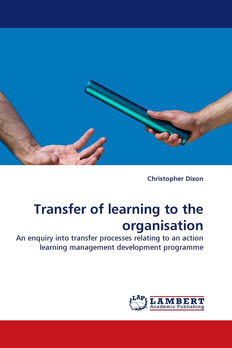 Transfer of learning to the organisation