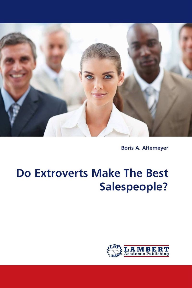 Do Extroverts Make The Best Salespeople?12296407 Do Extroverts Make The Best Salespeople?12296407In order to address the question whether extroverted sales personnel performs on a higher level than more introverted individuals this research has been divided into both a qualitative and a quantitative analysis. It relates to literature about extraversion, sales performance, performance indicators and performance measurement as well as sales typologies and generic sales models. The hypotheses on moderating variables and possible interactions and connections were derived accordingly. The results of this research, including perceptions of extraversion, ideal salespeople and the sales process, were linked with the different possibilities for application in both the practical as well as the academic field. Concerning the business practice the focus was set on the different methods of recruitment and management of sales forces while in the academic focus the Business Psychology Model as introduced by Benton (2001).Furthermore practical applications in the form of...
