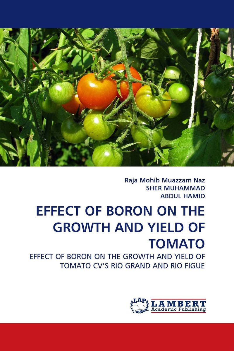 EFFECT OF BORON ON THE GROWTH AND YIELD OF TOMATO