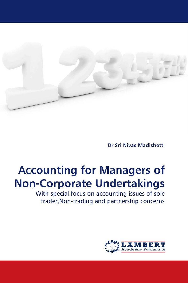 Accounting for Managers of Non-Corporate Undertakings12296407 Accounting for Managers of Non-Corporate Undertakings12296407It is the considered view of many that executives with background of accounting are comparatively with higher efficacy and success than others who have just the knowledge of the job alone.Though corporate world is ruling the industry, still non corporate undertakings play a significant role in the societies both in developing and developed economies. Most of the intermediary activity in the business such as trading is taken care of by small and medium enterprises which are either in the form of sole traders or partnership concerns. Further many of these organizations are dealing with sale of goods on installment and hire purchase basis. This book concentrates on giving inputs to such executives of undertakings for understanding accounting process of hire purchase, installments. Further it covers accounts of non trading concerns and concerns which are maintaining their accounts on single entry basis. this book on the hole destined to enables the managers and...