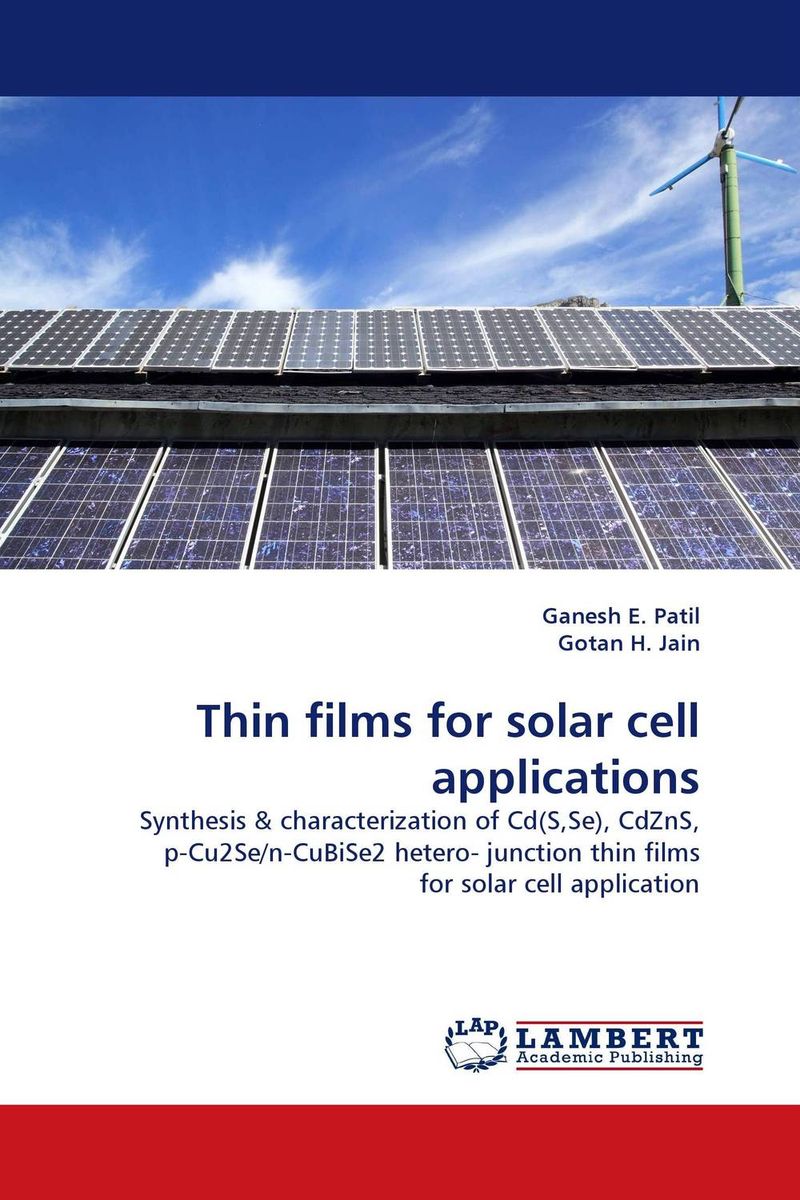 Thin films for solar cell applications
