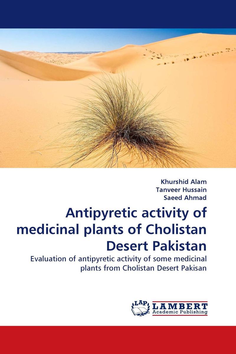 Antipyretic activity of medicinal plants of Cholistan Desert Pakistan