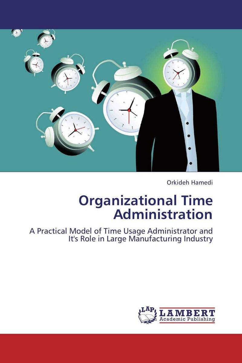 Organizational Time Administration12296407 Organizational Time Administration12296407The use of time is an important issue in understanding human behavior, education, and travel behavior. Time planning is one of the most talked about and yet neglected elements in supervision. Sometimes one may feel too much to do and wonder how it can be all controlled and accomplished. Stress, tension and frustrations result, make much less efficient. Time is as much a resource to the supervisor as machines, material, capital and manpower. The successful use of time requires self-management, work planning, setting priorities, handling interruptions, and time scheduling of people and activities. This book will provide you a perfect model of time usage administration.