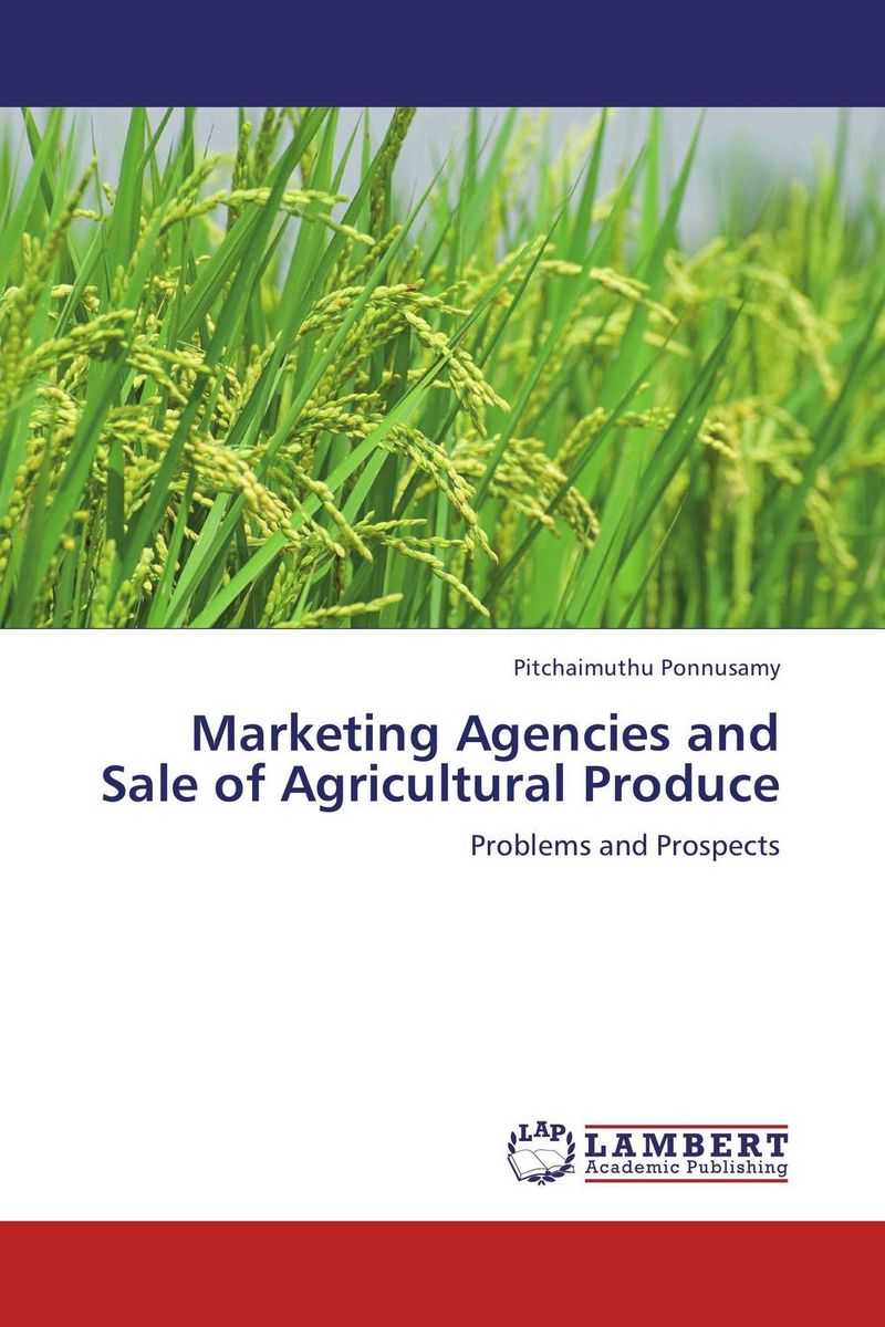 Marketing Agencies and Sale of Agricultural Produce12296407 Marketing Agencies and Sale of Agricultural Produce12296407Present book is an outcome of a research undertaken, relating to a current problem of agriculture, which is crucial in the study area. This book depicts a clear picture on the distress sale of agricultural produces and role of marketing agencies. The study area covers three important agricultural centers namely Thiruvarur, Koradachery and Mannargudi of Tamilnadu State, India. While selling the agricultural produces, the farmers have two types of marketing agencies viz., organized and unorganized marketing agencies. In this context, the role of regulated markets and marketing cooperatives in selling agricultural produces has been discussed. The author recommended for a better coordination of Co-Operative marketing societies and regulated markets that can avoid distress sale of agricultural produces, which benefit the farmers