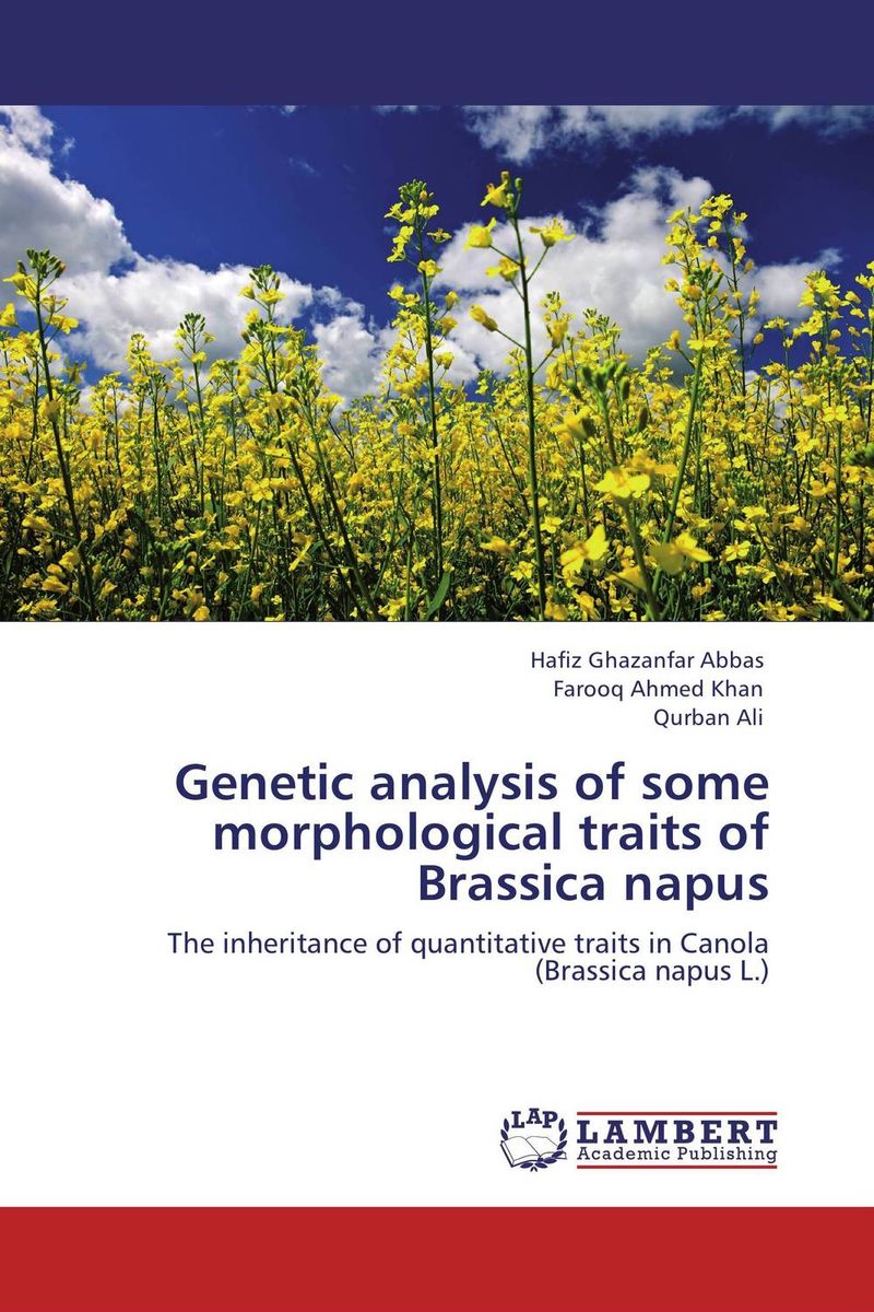 Genetic analysis of some morphological traits of Brassica napus