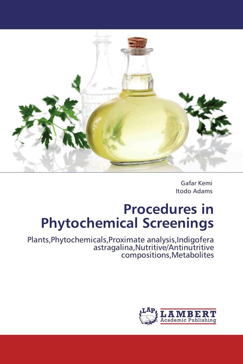 Procedures in Phytochemical Screenings