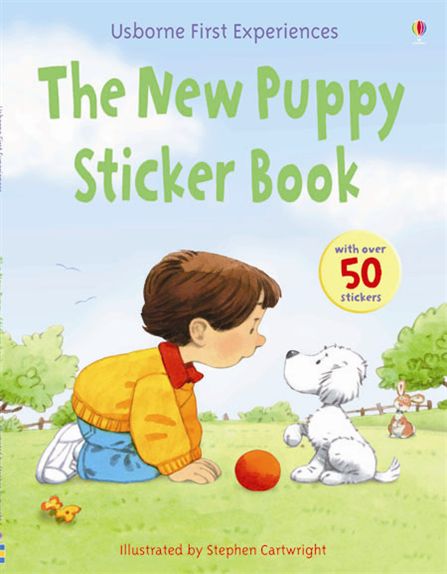 New Puppy Sticker Book