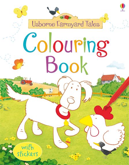 Farmyard Tales Colouring Sticker Book