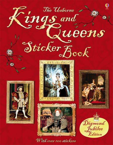 Kings and Queens Sticker Book Jubilee Ed