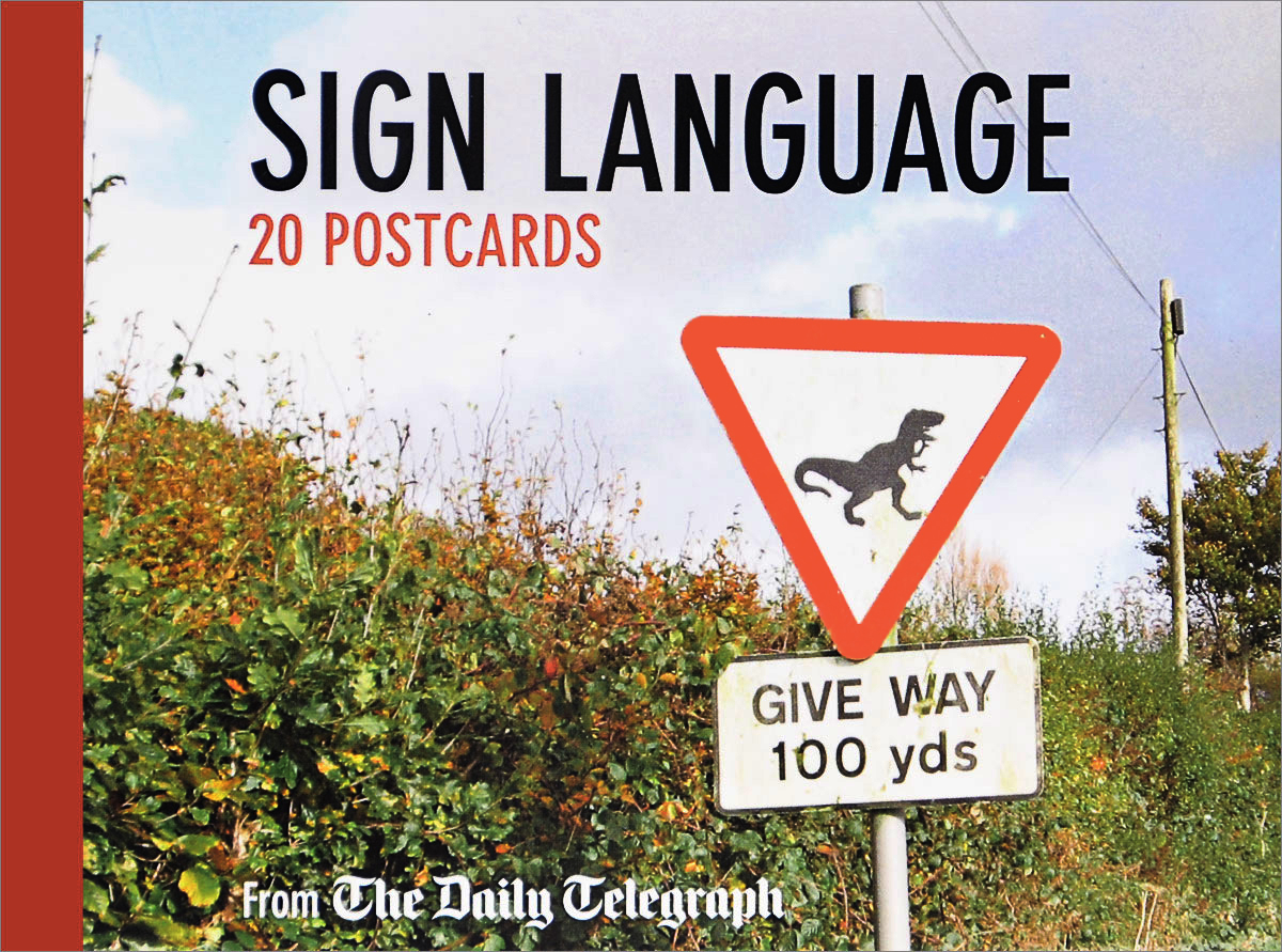 The Daily Telegraph Sign Language Postcard Book: 20 Postcards