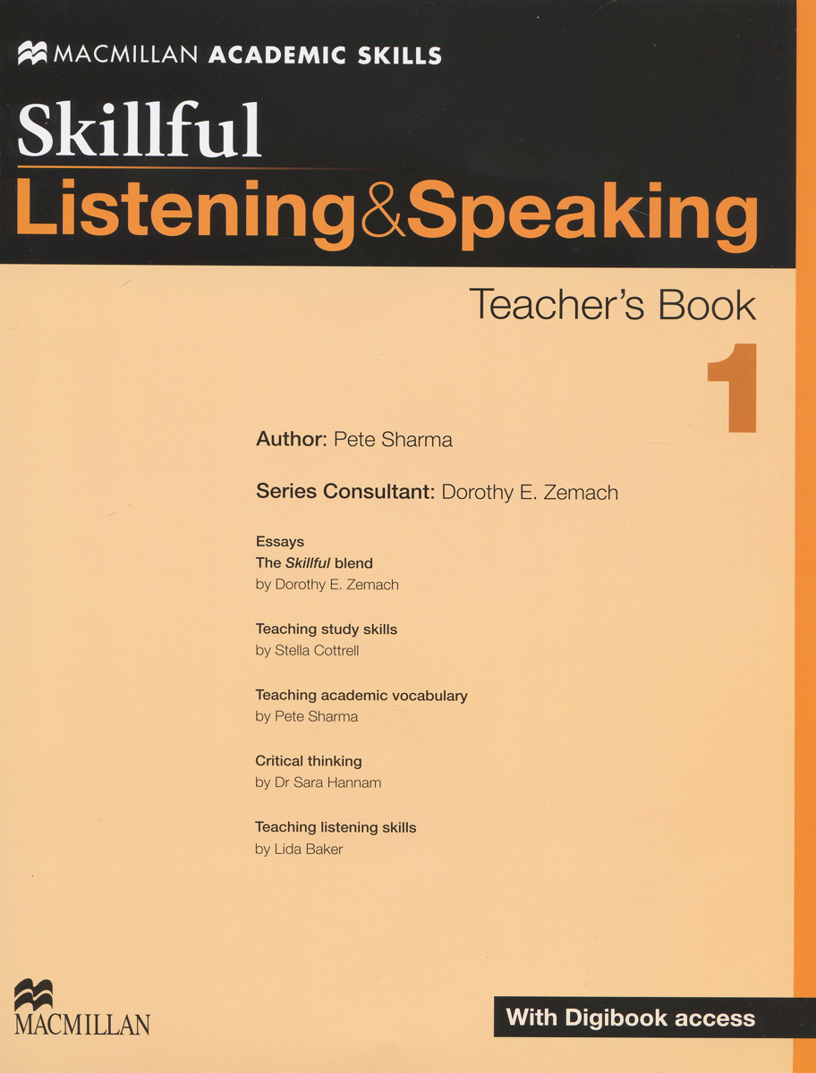 Skillful Pre-intermediate/Level 1Listening and Speaking Teacher's Book + Digibook + Audio CD
