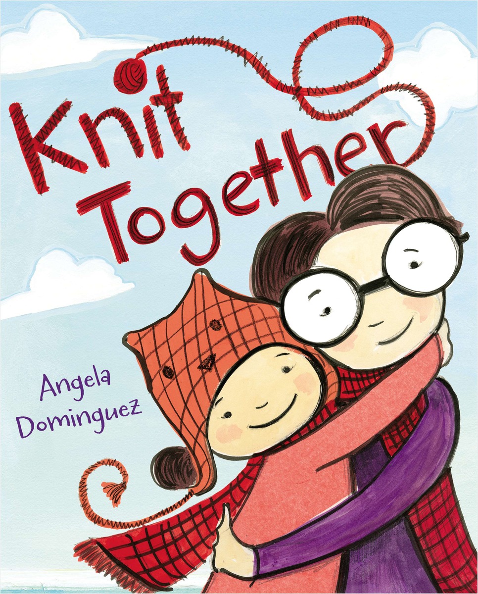 KNIT TOGETHER12296407 KNIT TOGETHER12296407Drawing is fun, but knitting is better because you can wear it! But its not as easy as Mom makes it look, in fact, it can be a bit frustrating. Perhaps combining talents is the best thing to do! When inspiration strikes, Mom and daughter decide to collaborate on a piece of art they can share together: a knitted blanket inspired by daughters drawing, and knitted by mom.