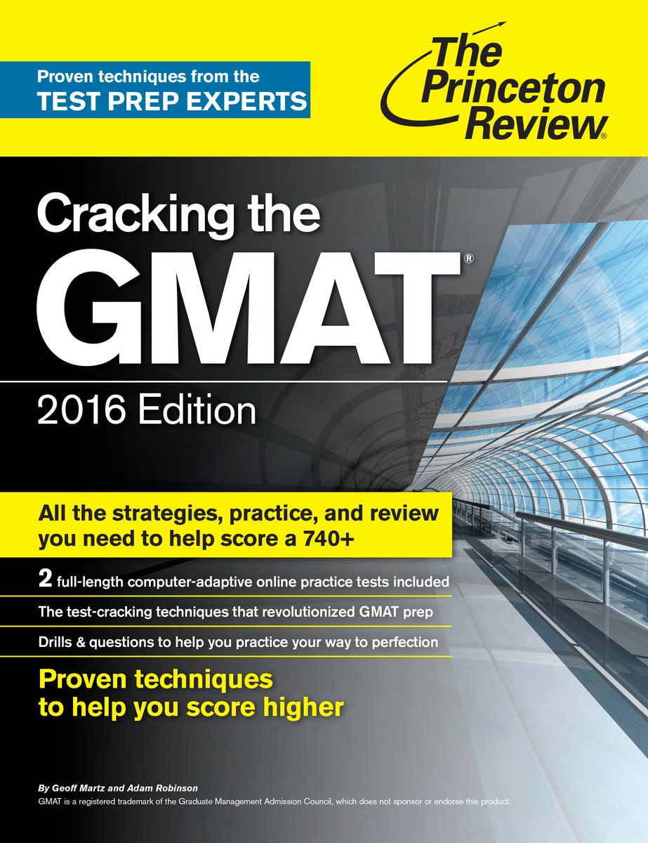 Cracking the GMAT 2016