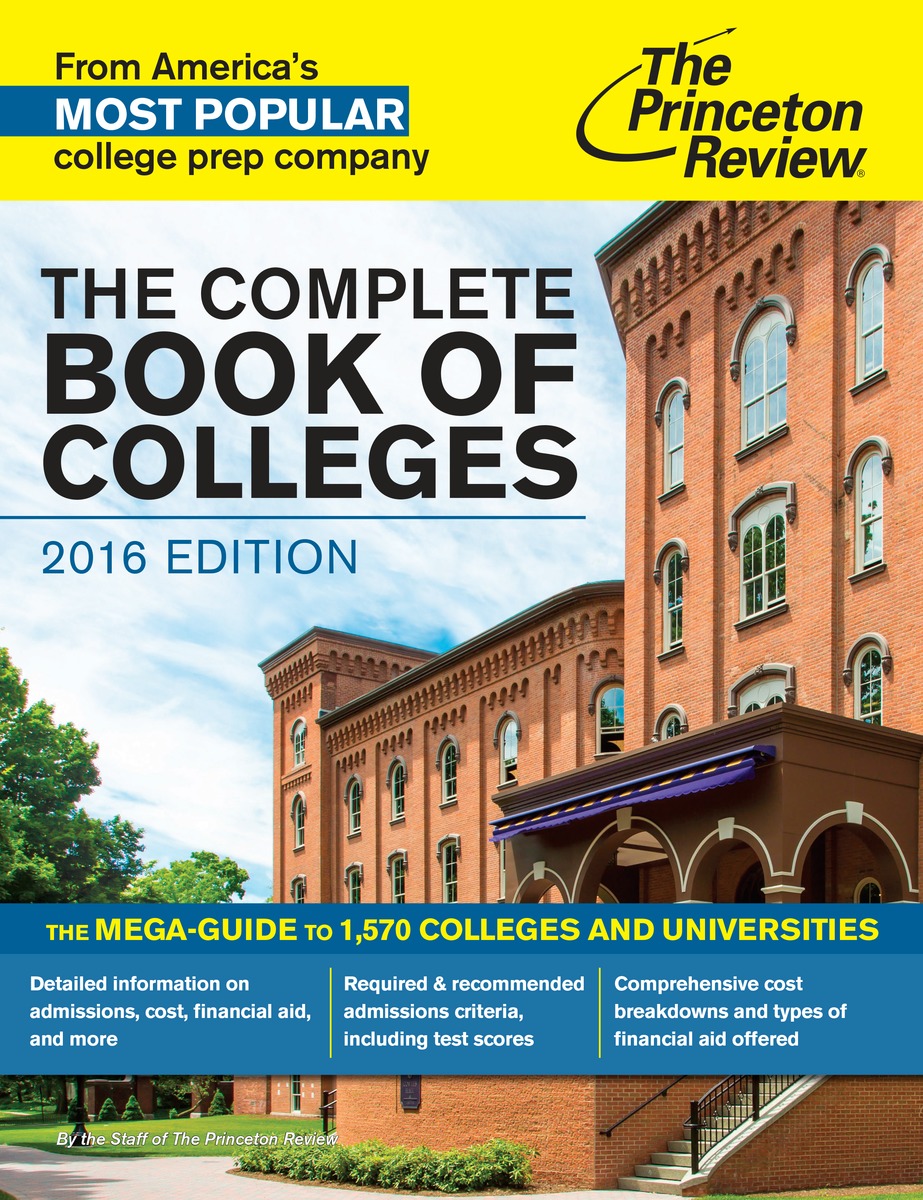 COMPLETE BOOK COLLEGES 2016