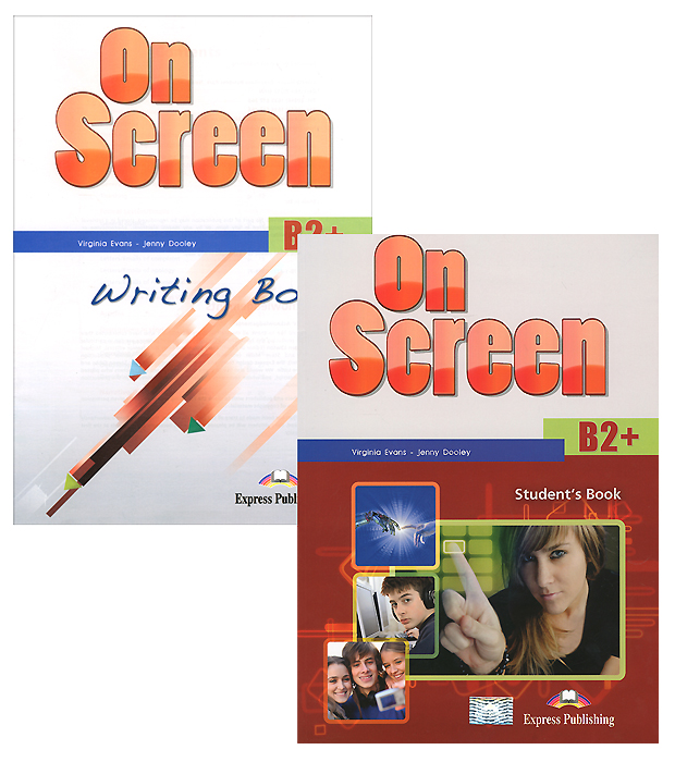 On Screen: B2+: Student's Book. Writing Book (комплект из 2 книг)