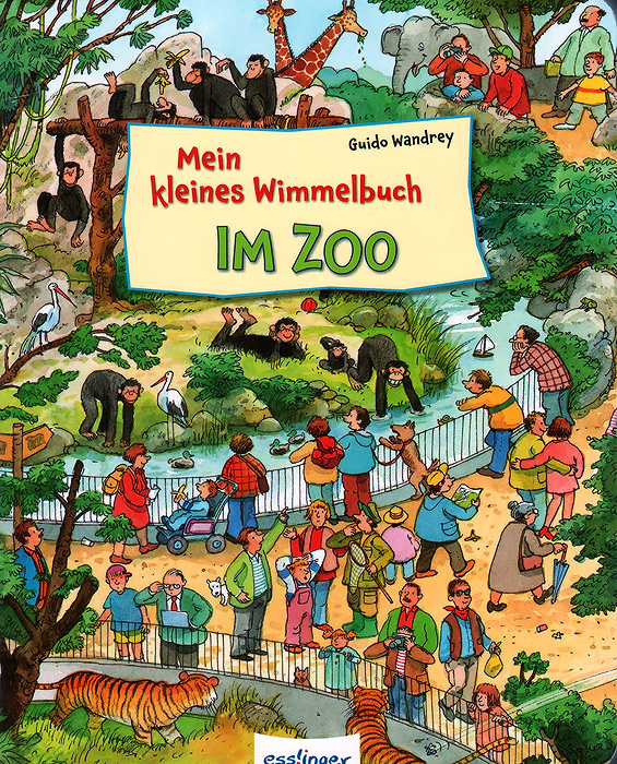 Mein kleines Wimmelbuch: Im Zoo