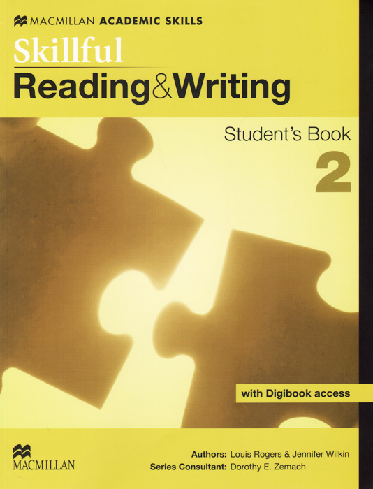 Skillful: Reading and Writing: Students Book with Digibook Access: Level 2 - Louis Rogers, Jennifer Wilkin12296407Every student needs high-level reading, writing, listening, and speaking skills to succeed in an academic setting. Skillful focuses on each of these skills with engaging presentations, instant practice, and complete immersion. Students develop language skills by way of interesting content from the world around them, while building critical thinking skills that are vital for academic success. The course takes a skills-based approach, distinguishing between and global and close skills. The skills boxes that appear throughout the book signal the topic focus to the teacher, while providing the students with relevant tips, vocabulary, and key phrases. The study skills section develops this further, providing practical guidance and support, and building confidence for independent learning. Key features: - a comprehensive digital component including a page-faithful Digibook and Skillful practice area with interactive activities and video material - opportunities in each unit...