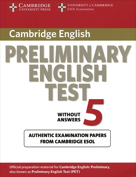 Preliminary English Test 5: Student's Book without Answers