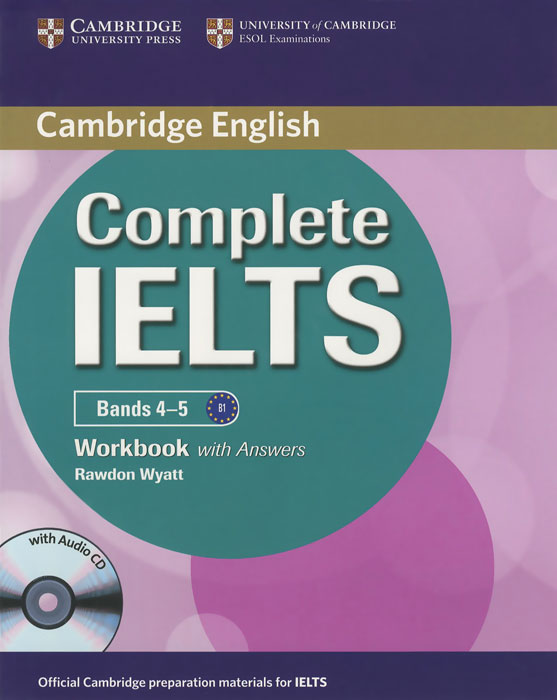 Cambridge: Complete IELTS Bands 4-5: Workbook with Answers (+CD)