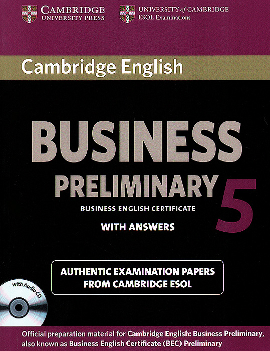 Business Preliminary 5: Student's Book with Answers