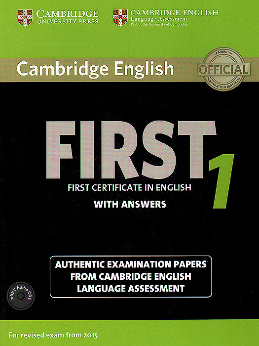 First 1: Student's Book with Answers (+ 2 CD)