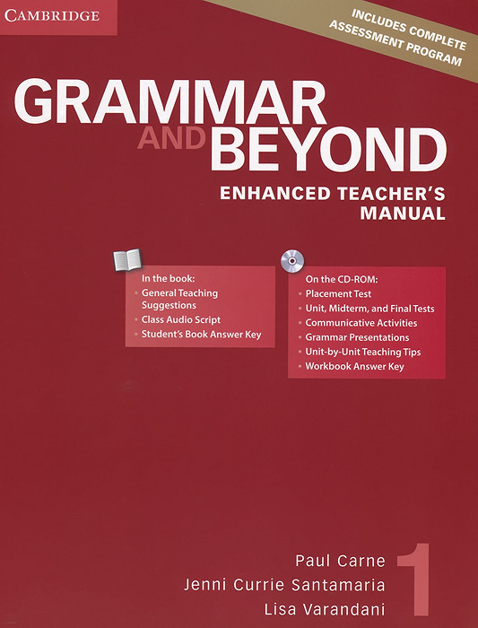 Grammar and Beyond: Level 1: Enhanced Teacher's Manual (+ CD-ROM)