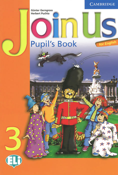 Join Us for English 3: Pupils Book - Gunter Gerngross, Herbert Puchta12296407Join Us for English is a restructured and fully updated edition of the successful Join In. This exciting course for young learners provides a motivating and enjoyable way to learn English. It has been revised to tie in with Common European Framework guidelines and includes many new picture stories and songs. Join Us for English is easy to use and fun for the class. Children will love joining in the songs and action stories with Pit and Pat the wizards, Toby the Tiger and Magic the Cat! Restructured for greater ease of use and clear lesson progression. The course is based on the theory of Multiple Intelligences and contains a variety of activities to meet the needs of children with different learning styles. Colourful illustrations and video sequences bring the Total Physical Response action stories to life.